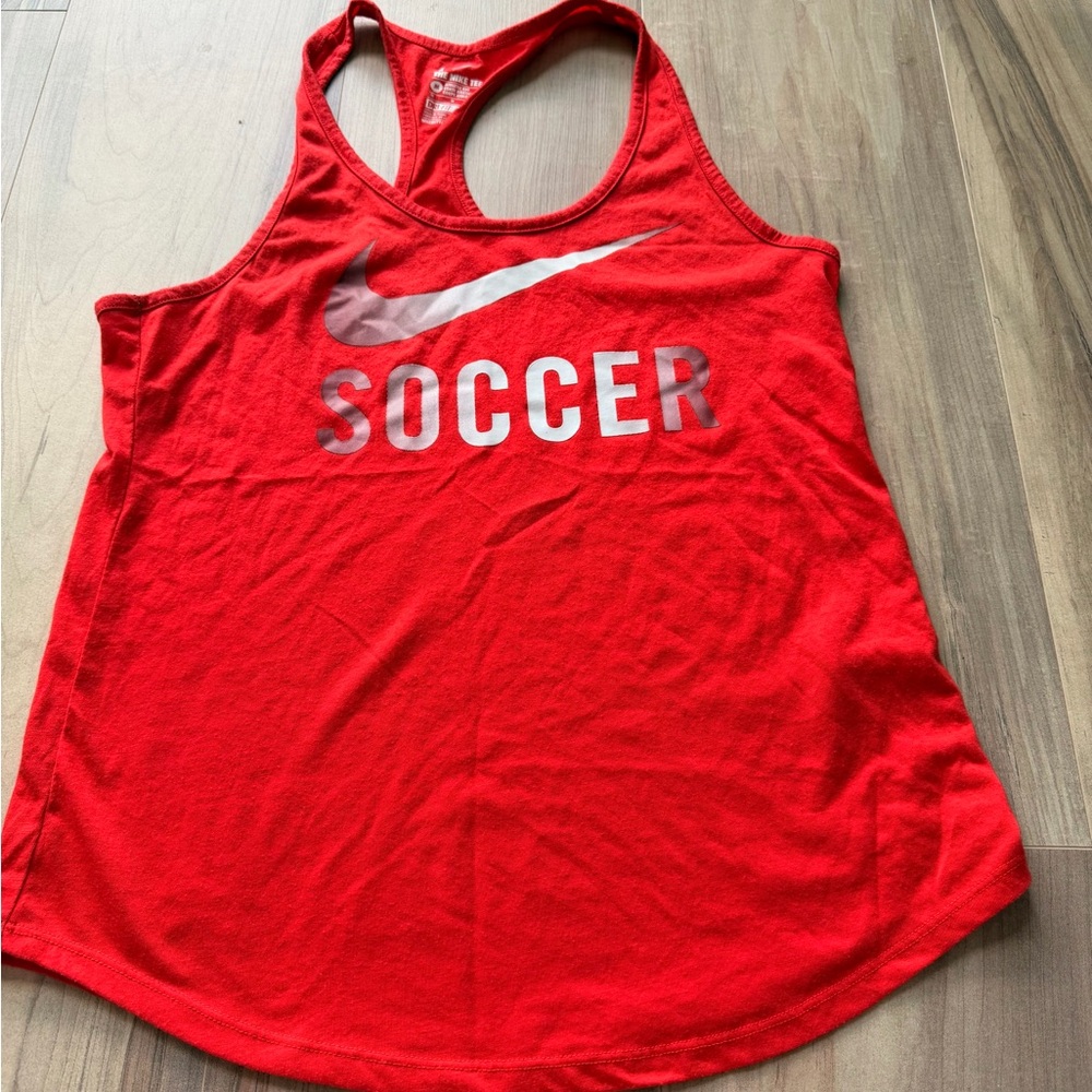 Nike Red Dri-FIT Athletic Tee
